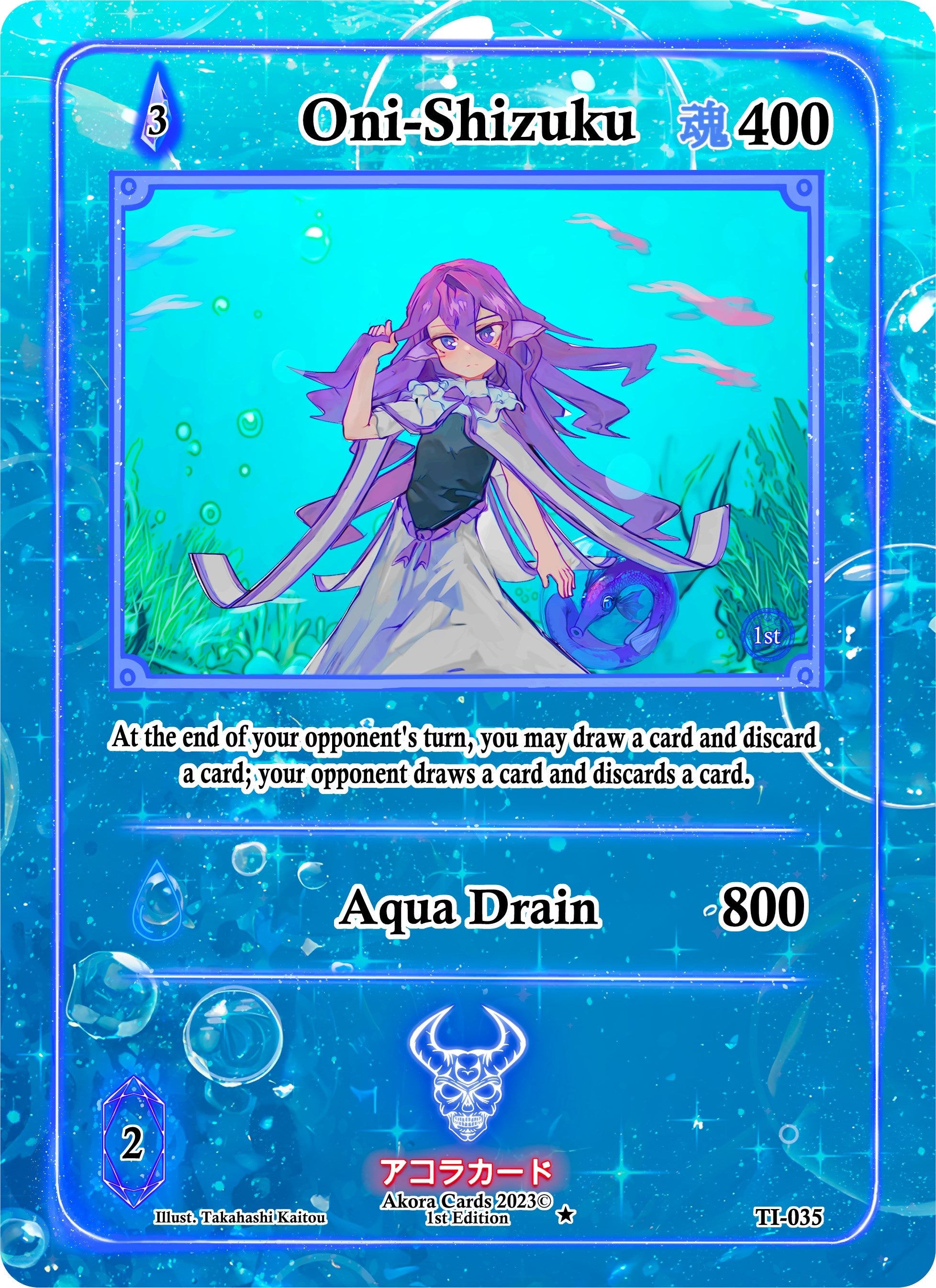 Image for Oni-Shizuku (Trials of Ikithia [1st Edition]) (TI-035) - Akora TCG