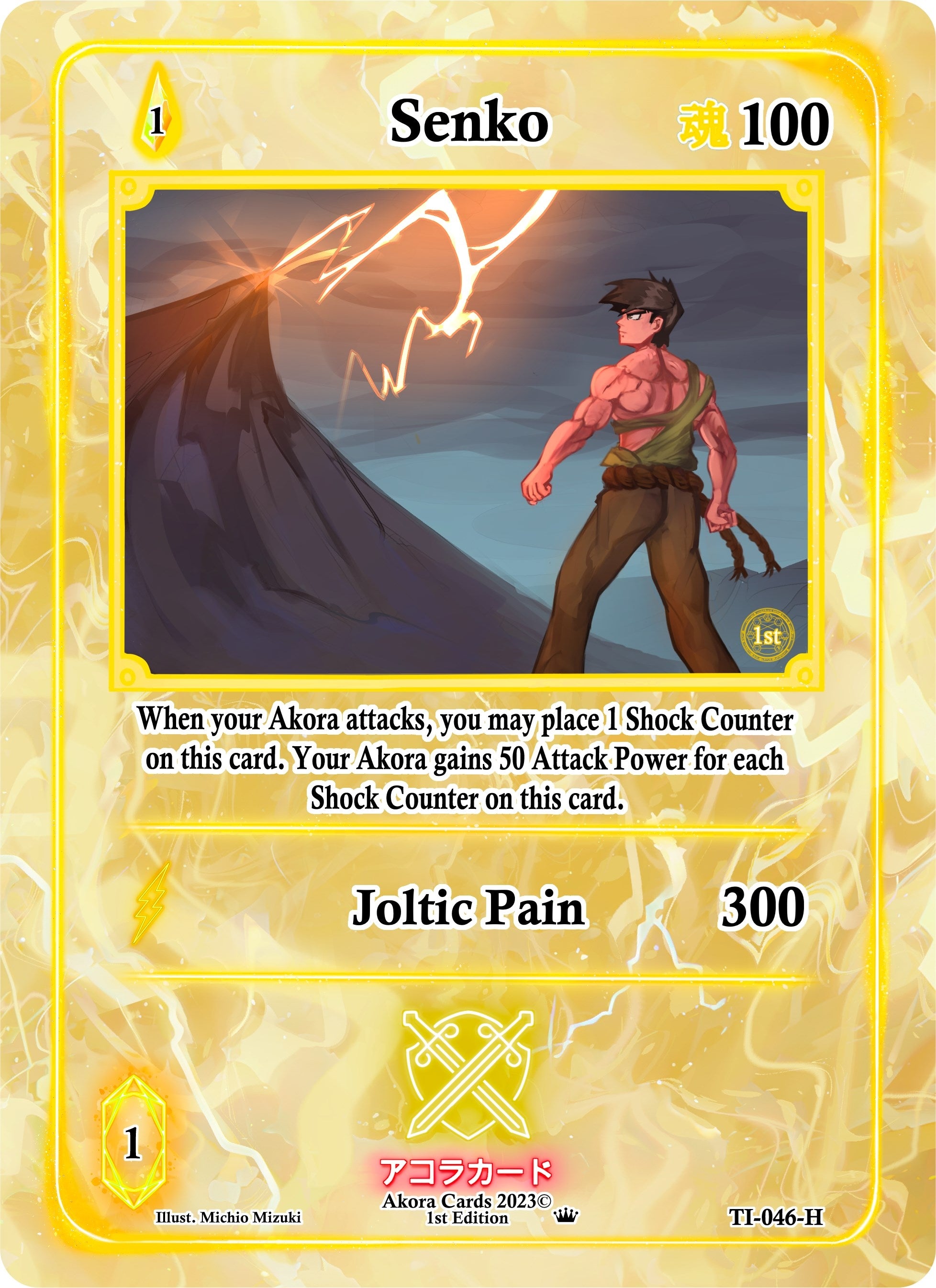 Image for Senko (Holo) (Trials of Ikithia [1st Edition]) (TI-046-H) - Akora TCG