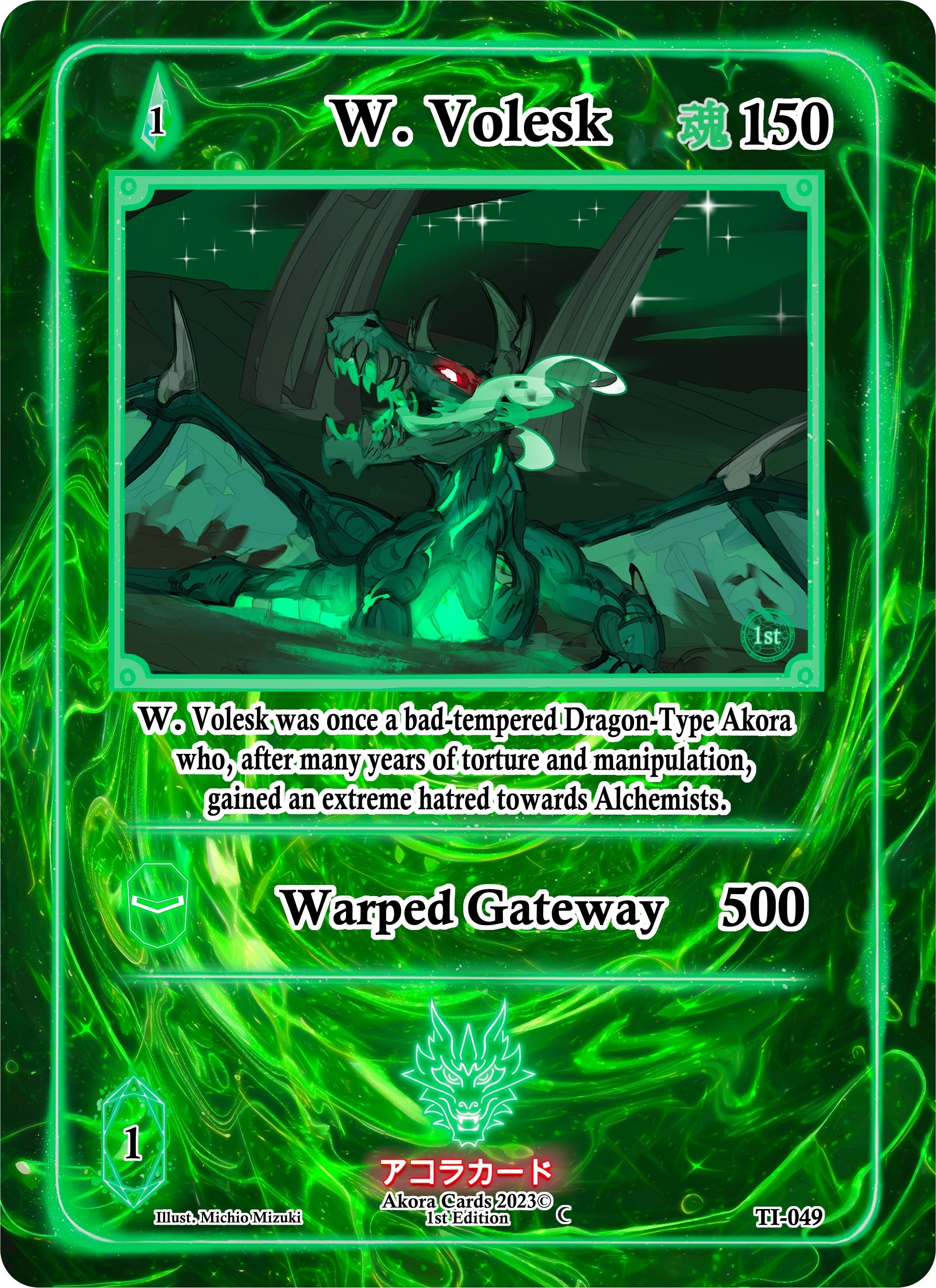 Image for W. Volesk (Trials of Ikithia [1st Edition]) (TI-049) - Akora TCG