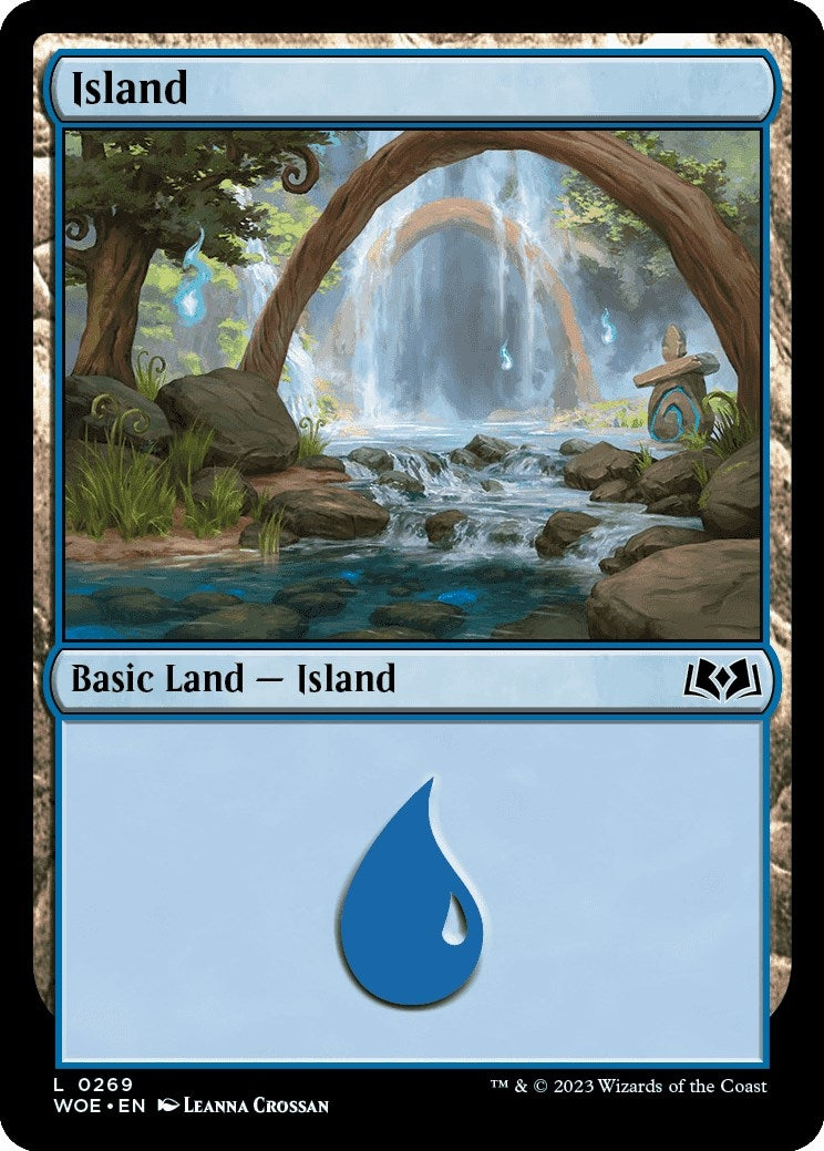 Image for Island (0269) (Wilds of Eldraine) (269) - Magic: The Gathering