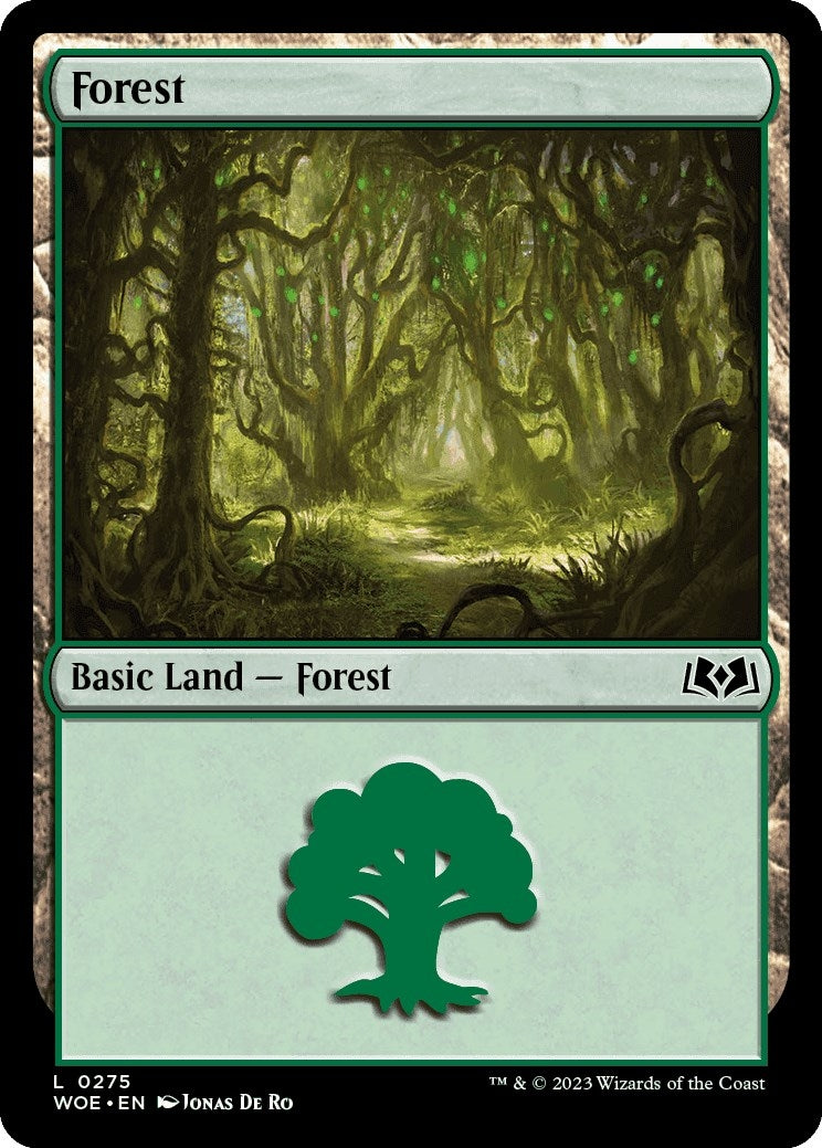 Image for Forest (0275) (Wilds of Eldraine) (275) - Magic: The Gathering