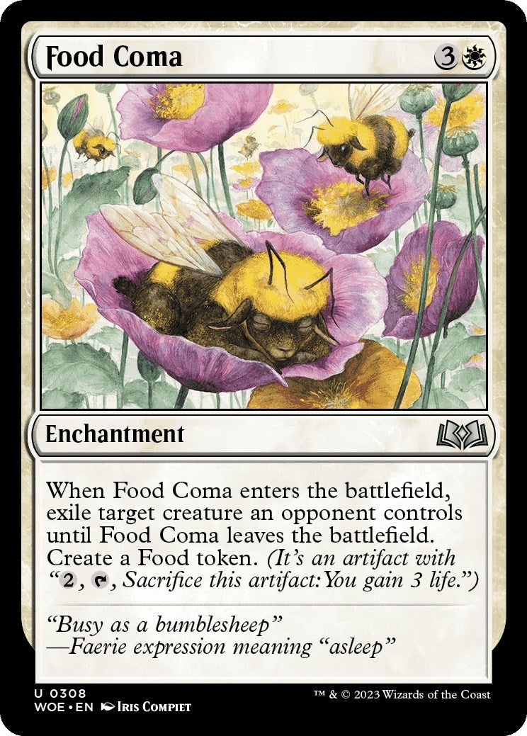 Image for Food Coma (Wilds of Eldraine) (308) - Magic: The Gathering