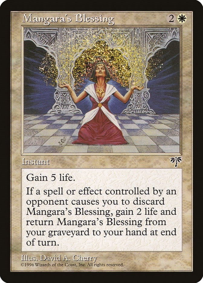 Image for Mangara's Blessing (Mirage) - Magic: The Gathering