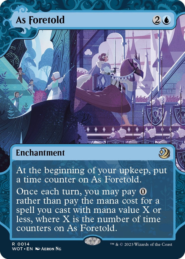 Image for As Foretold (Wilds of Eldraine: Enchanting Tales) (14) - Magic: The Gathering
