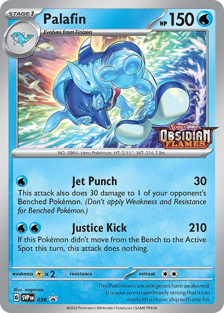 Image for Palafin - 036 (Prerelease) (SV: Scarlet & Violet Promo Cards) (036) - Pokemon