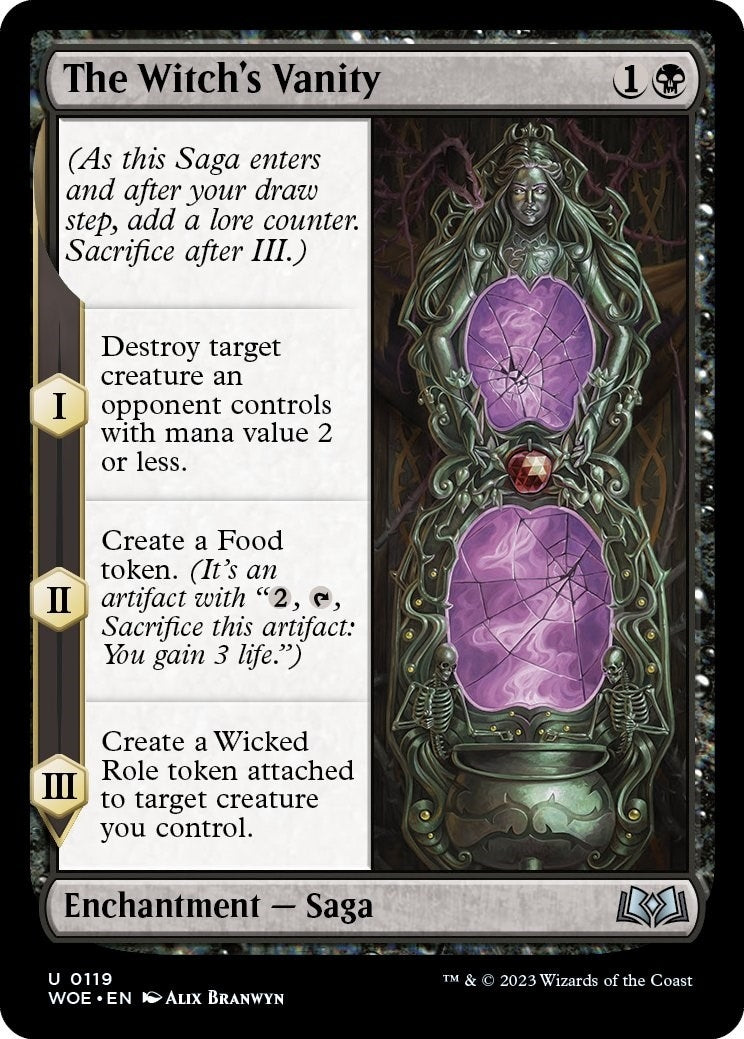 Image for The Witch's Vanity (Wilds of Eldraine) (119) - Magic: The Gathering