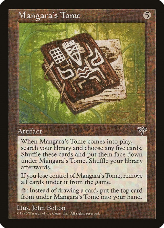 Image for Mangara's Tome (Mirage) - Magic: The Gathering