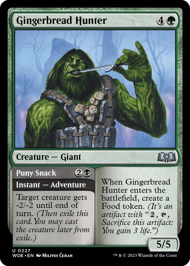 Image for Gingerbread Hunter (Wilds of Eldraine) (227) - Magic: The Gathering