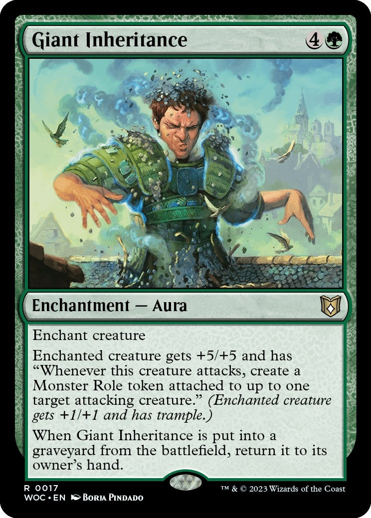 Image for Giant Inheritance (Commander: Wilds of Eldraine) (17) - Magic: The Gathering