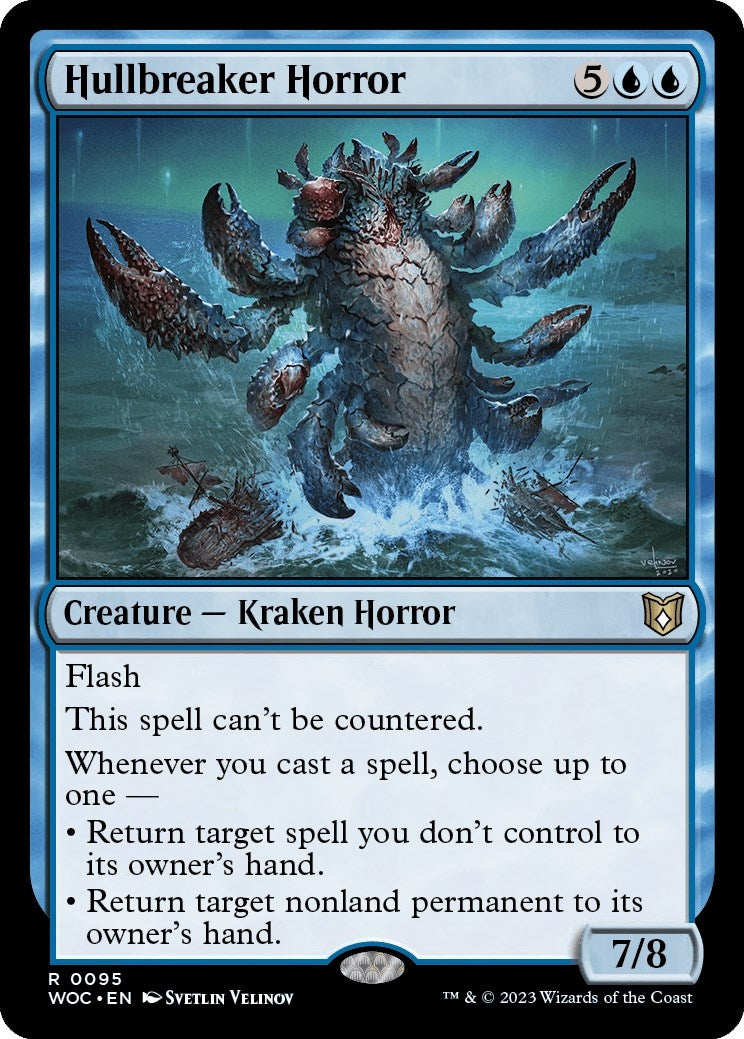 Image for Hullbreaker Horror (Commander: Wilds of Eldraine) (95) - Magic: The Gathering