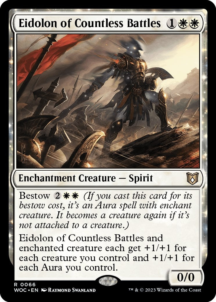 Image for Eidolon of Countless Battles (Commander: Wilds of Eldraine) (66) - Magic: The Gathering
