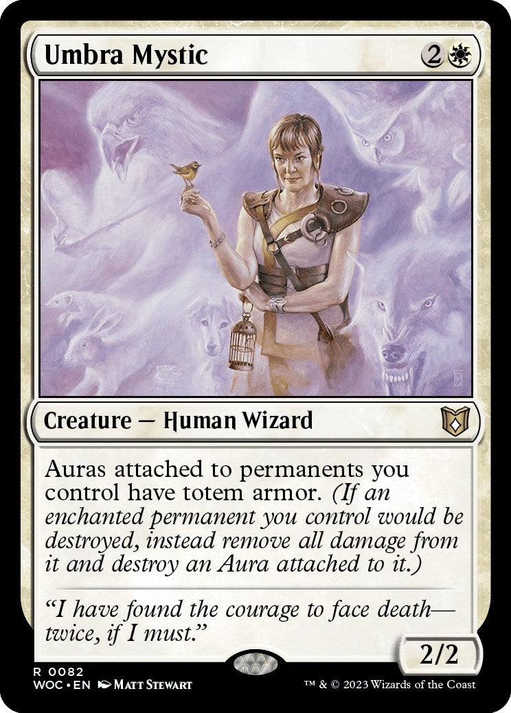 Image for Umbra Mystic (Commander: Wilds of Eldraine) (82) - Magic: The Gathering