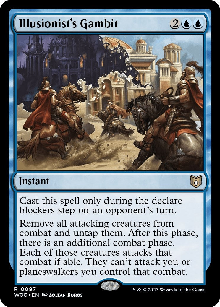 Image for Illusionist's Gambit (Commander: Wilds of Eldraine) (97) - Magic: The Gathering