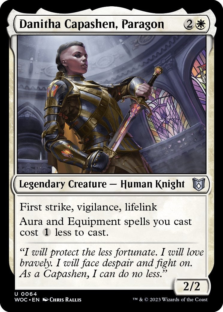 Image for Danitha Capashen, Paragon (Commander: Wilds of Eldraine) (64) - Magic: The Gathering