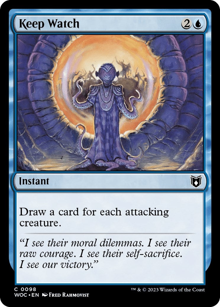 Image for Keep Watch (Commander: Wilds of Eldraine) (98) - Magic: The Gathering
