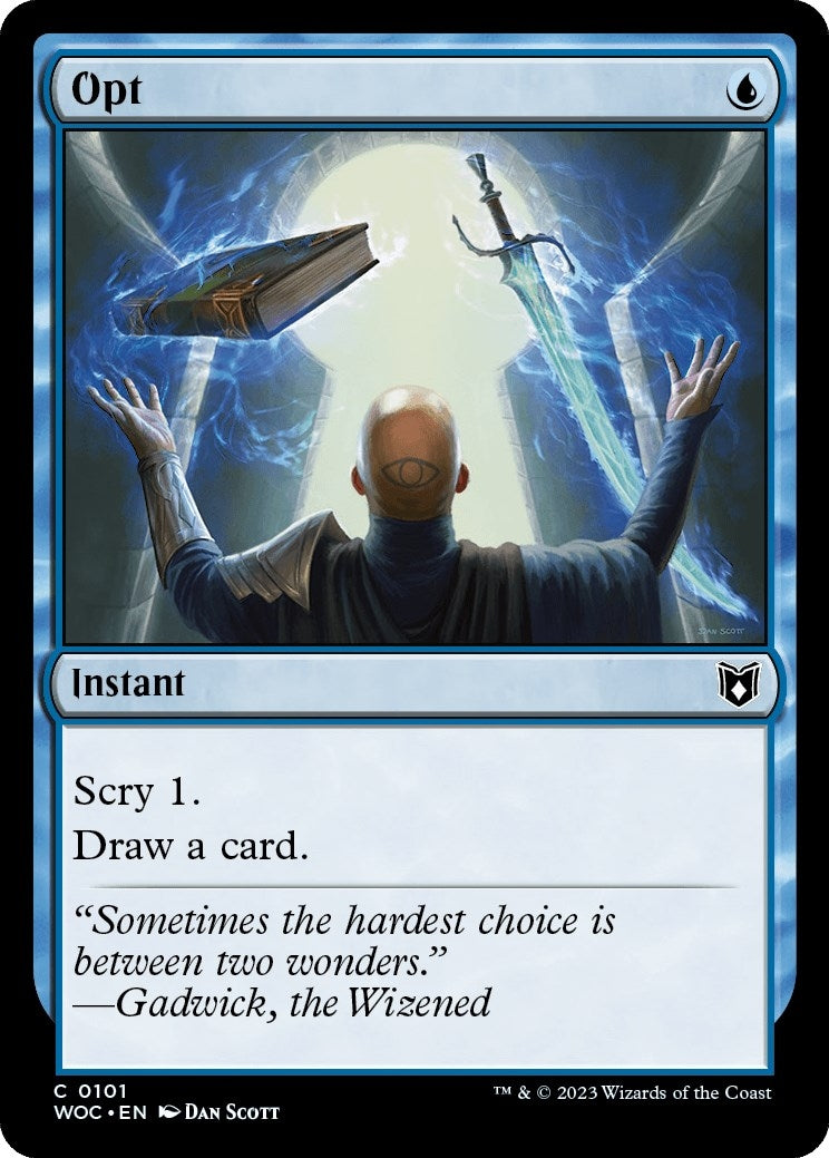 Image for Opt (Commander: Wilds of Eldraine) (101) - Magic: The Gathering