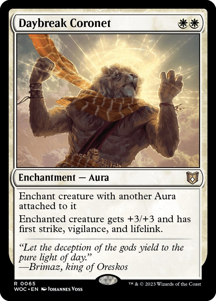 Image for Daybreak Coronet (Commander: Wilds of Eldraine) (65) - Magic: The Gathering