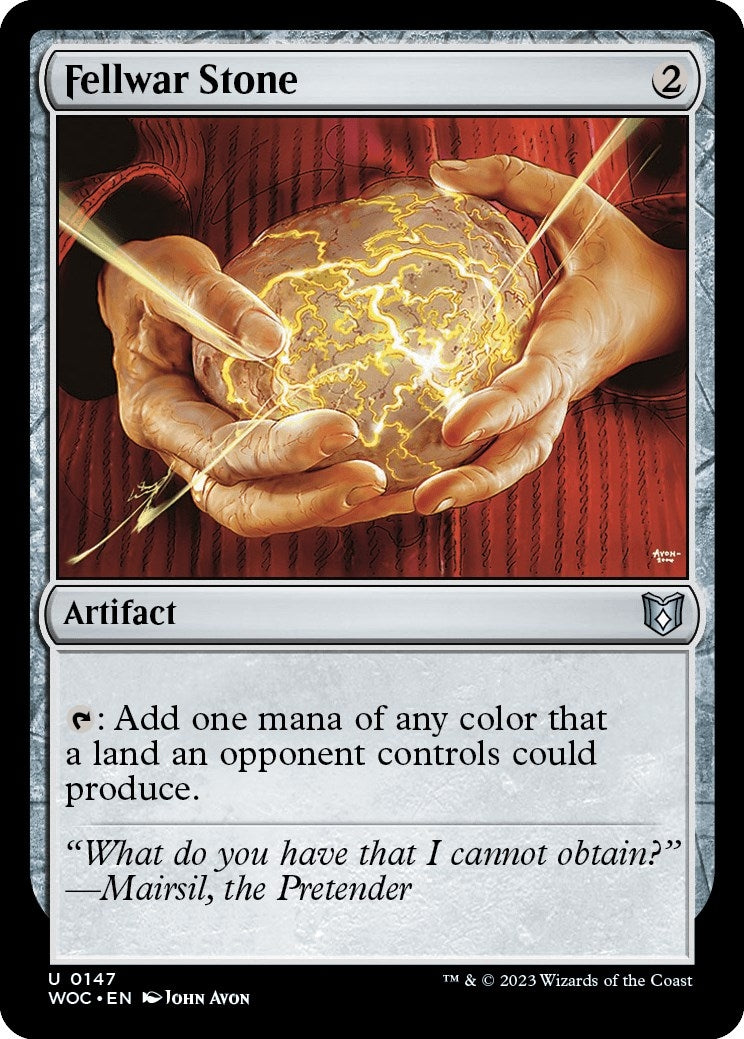 Image for Fellwar Stone (Commander: Wilds of Eldraine) (147) - Magic: The Gathering