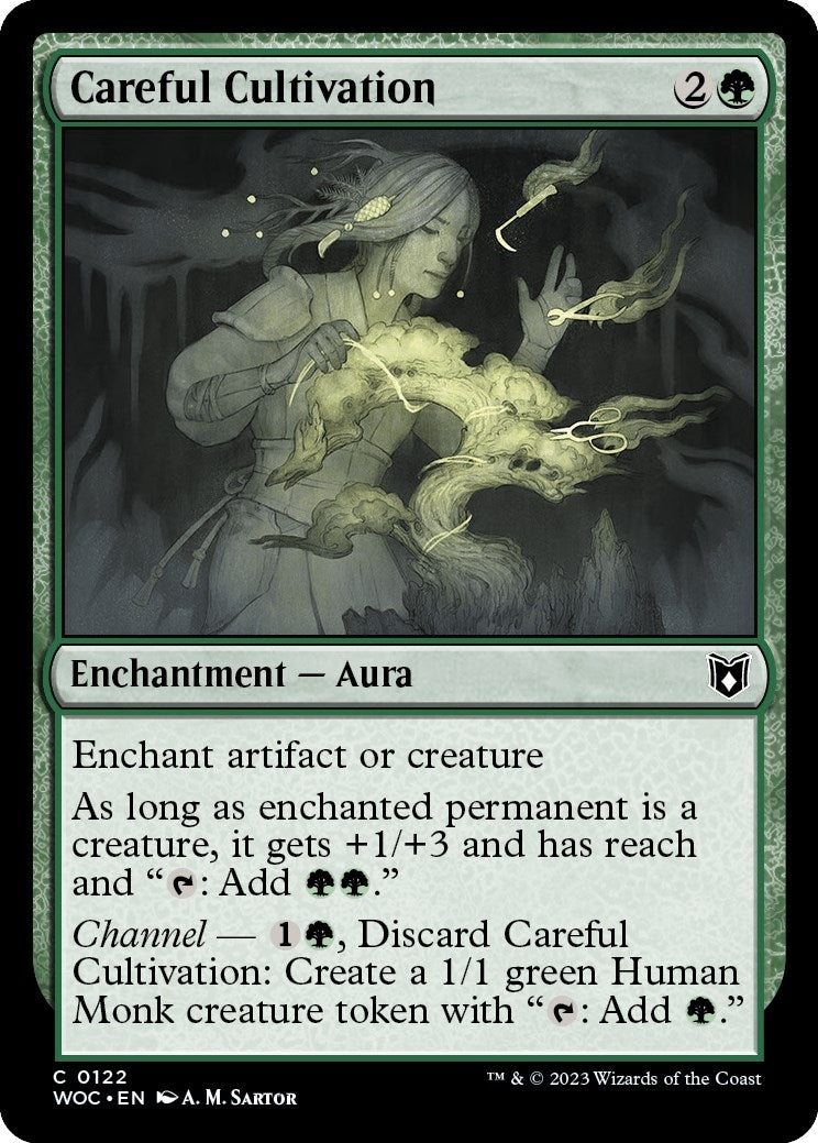 Image for Careful Cultivation (Commander: Wilds of Eldraine) (122) - Magic: The Gathering