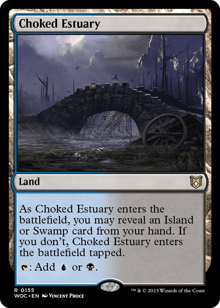 Image for Choked Estuary (Commander: Wilds of Eldraine) (155) - Magic: The Gathering