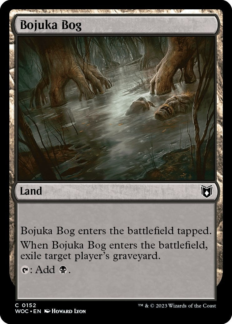 Image for Bojuka Bog (Commander: Wilds of Eldraine) (152) - Magic: The Gathering