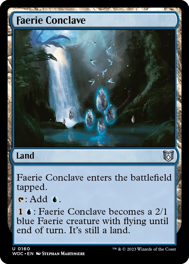 Image for Faerie Conclave (Commander: Wilds of Eldraine) (160) - Magic: The Gathering