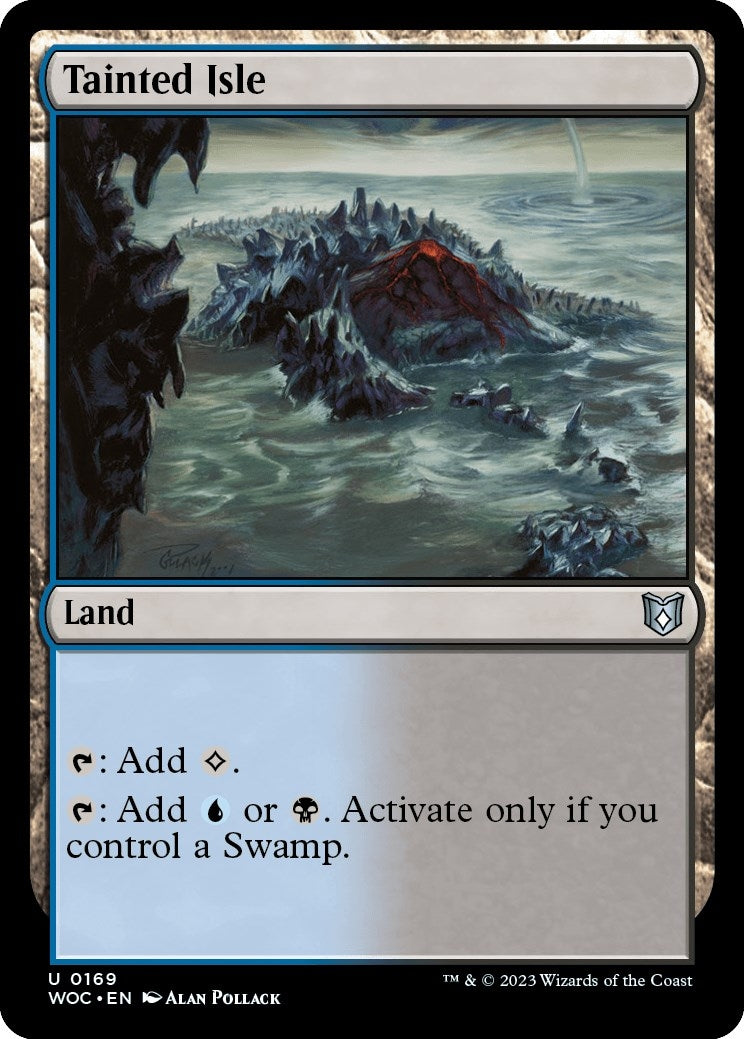 Image for Tainted Isle (Commander: Wilds of Eldraine) (169) - Magic: The Gathering