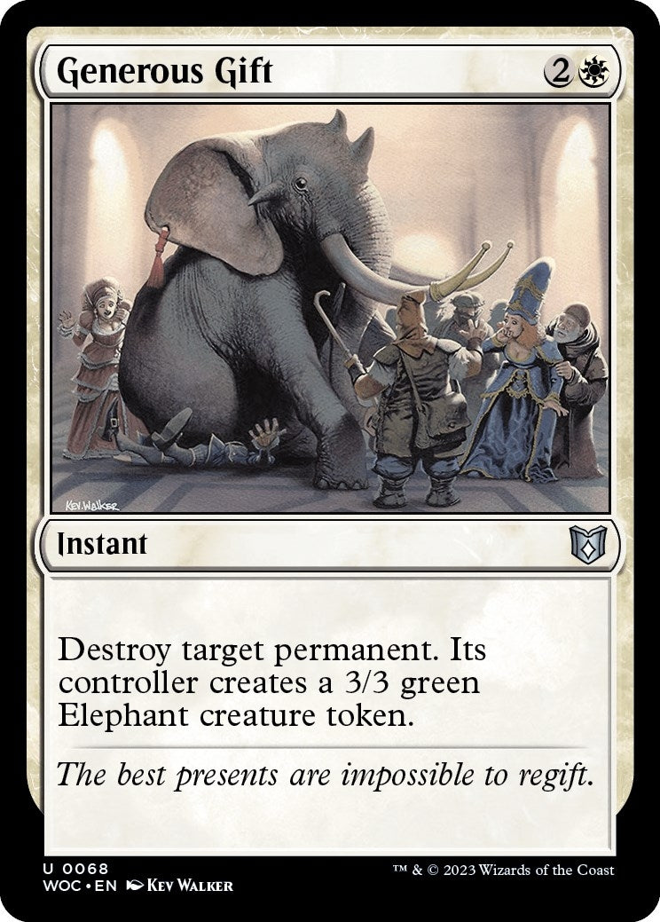 Image for Generous Gift (Commander: Wilds of Eldraine) (68) - Magic: The Gathering