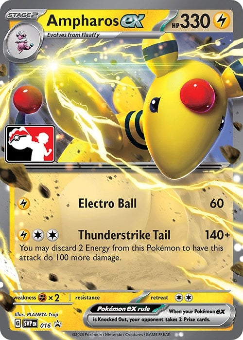 Image for Ampharos ex (Prize Pack Series Cards) (016) - Pokemon