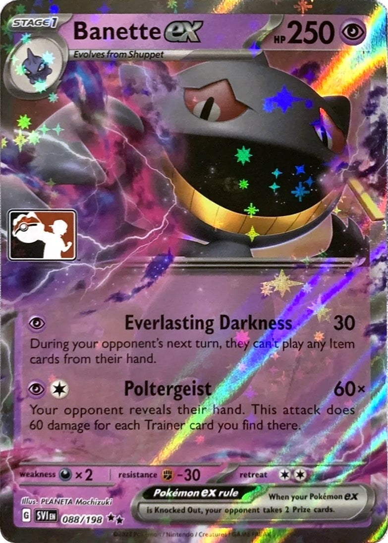 Image for Banette ex (Prize Pack Series Cards) (088/198) - Pokemon