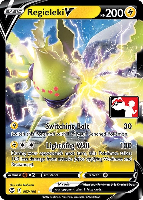 Image for Regieleki V (Prize Pack Series Cards) (057/195) - Pokemon
