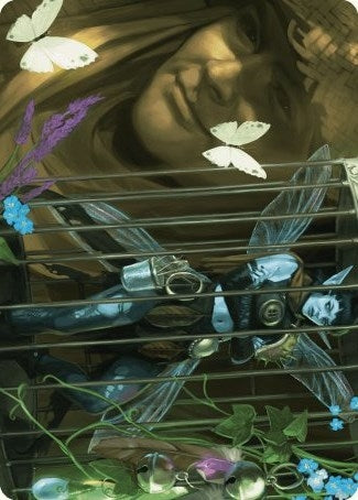 Image for Cooped Up Art Card (Art Series: Wilds of Eldraine) (1) - Magic: The Gathering