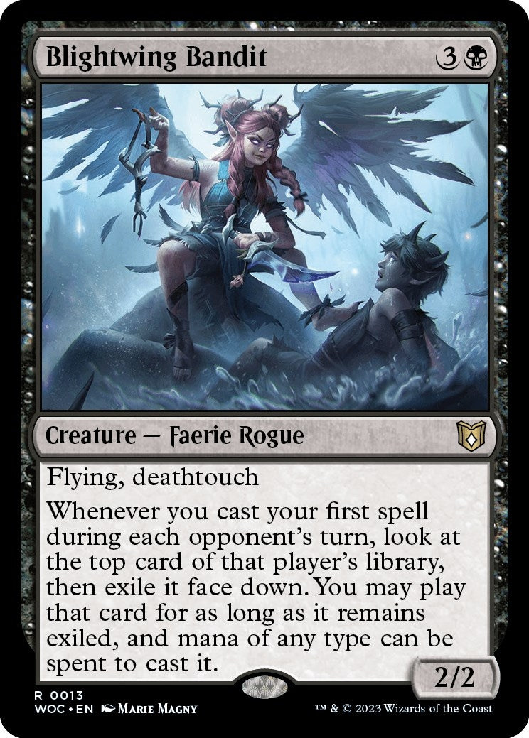 Image for Blightwing Bandit (Commander: Wilds of Eldraine) (13) - Magic: The Gathering