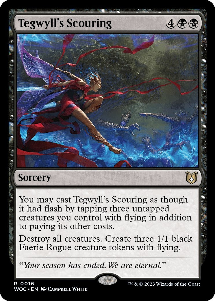 Image for Tegwyll's Scouring (Commander: Wilds of Eldraine) (16) - Magic: The Gathering
