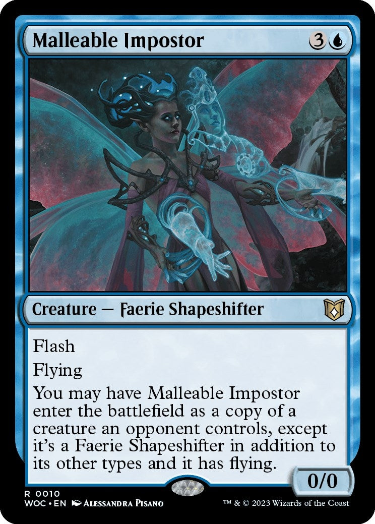 Image for Malleable Impostor (Commander: Wilds of Eldraine) (10) - Magic: The Gathering
