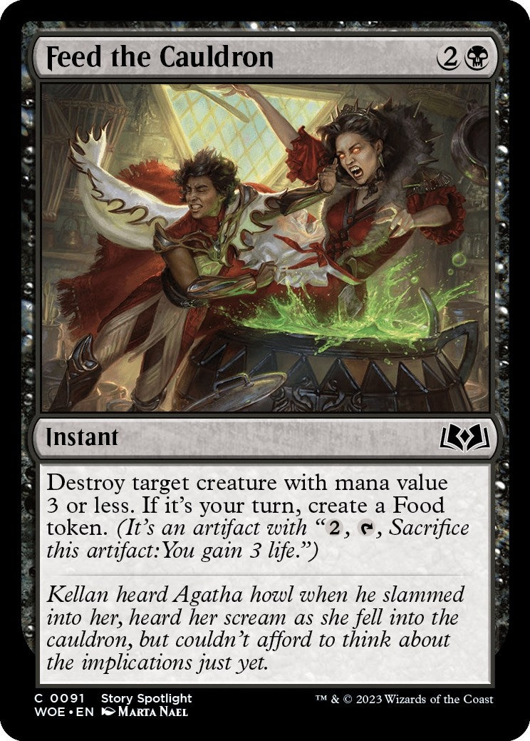 Image for Feed the Cauldron (Wilds of Eldraine) (91) - Magic: The Gathering