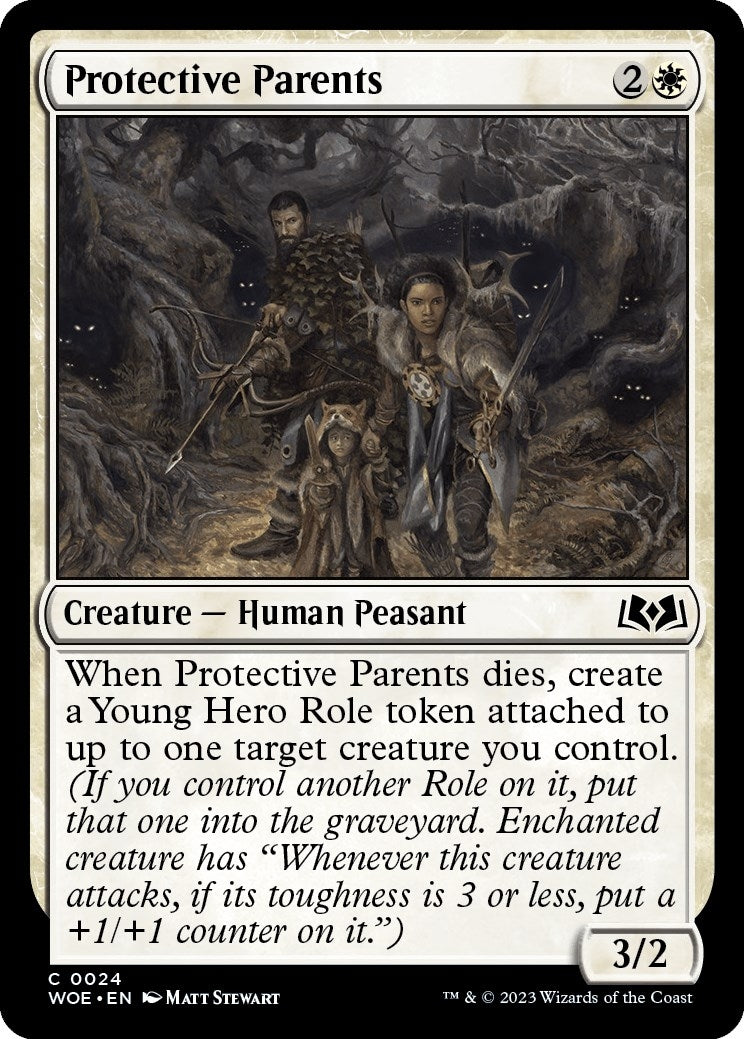 Image for Protective Parents (Wilds of Eldraine) (24) - Magic: The Gathering