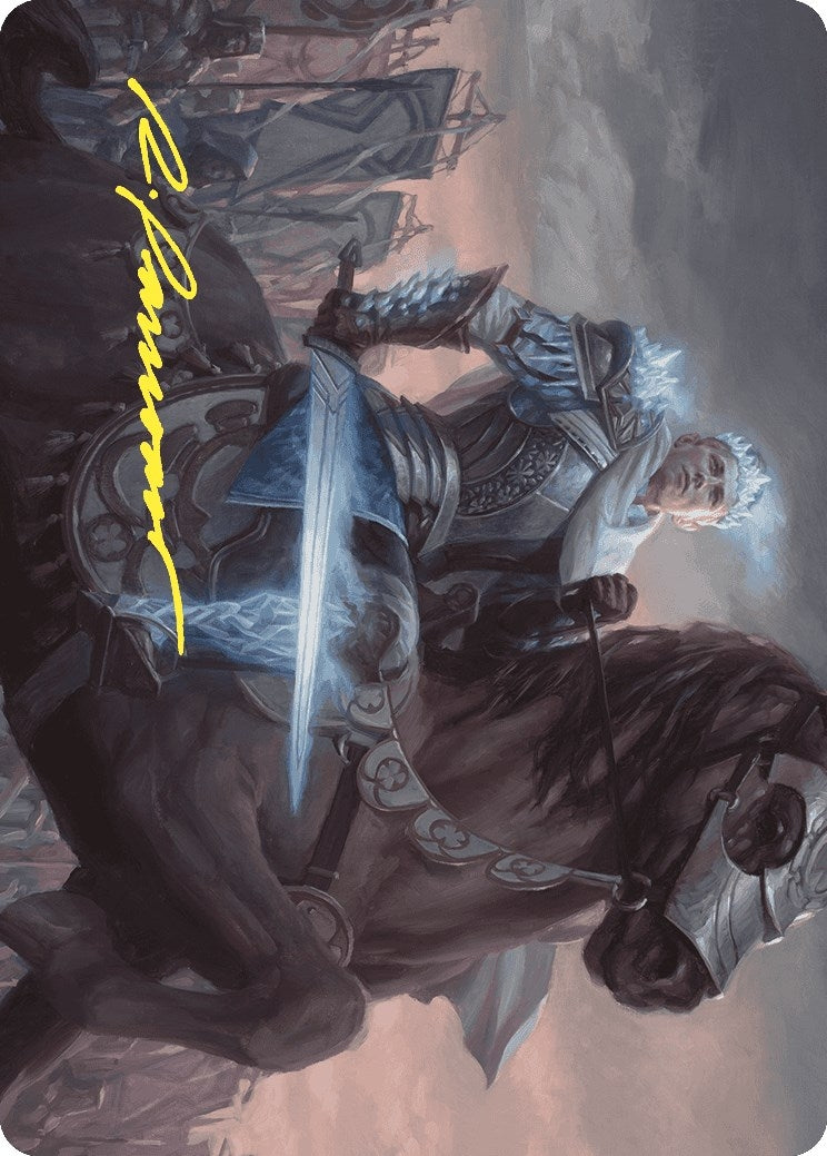 Image for Will, Scion of Peace Art Card (Gold-Stamped Signature) (Art Series: Wilds of Eldraine) (34) - Magic: The Gathering