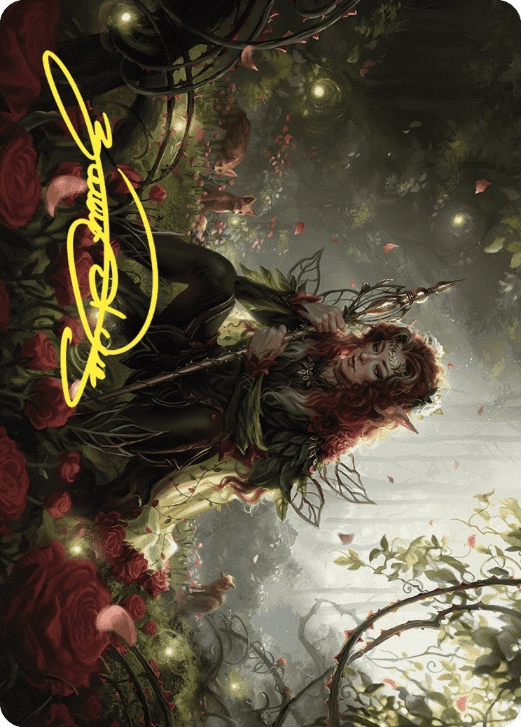 Image for Yenna, Redtooth Regent Art Card (Gold-Stamped Signature) (Art Series: Wilds of Eldraine) (35) - Magic: The Gathering