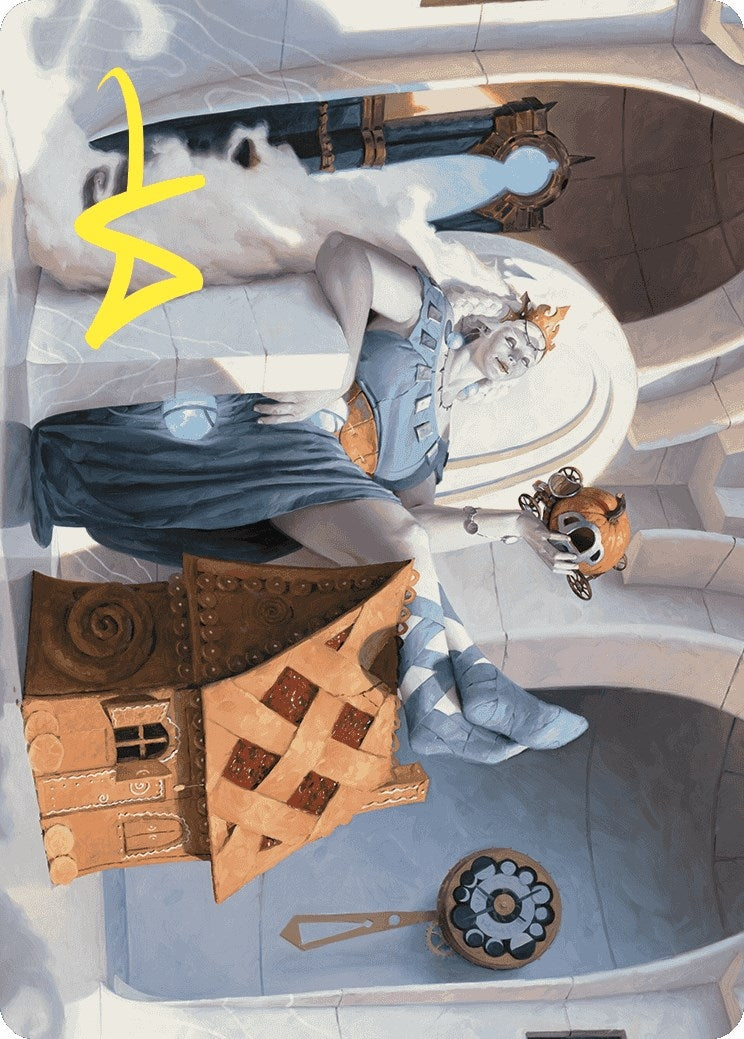 Image for Beluna Grandsquall Art Card (Gold-Stamped Signature) (Art Series: Wilds of Eldraine) (36) - Magic: The Gathering