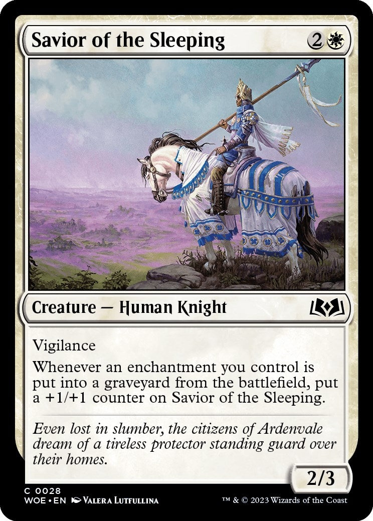 Image for Savior of the Sleeping (Wilds of Eldraine) (28) - Magic: The Gathering