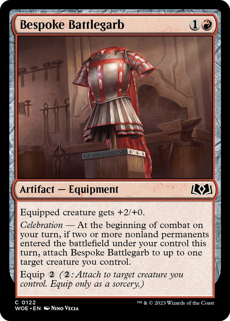 Image for Bespoke Battlegarb (Wilds of Eldraine) (122) - Magic: The Gathering