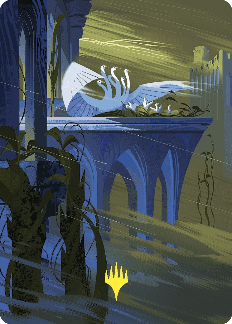 Image for Doubling Season Art Card (Gold-Stamped Planeswalker Symbol) (Art Series: Wilds of Eldraine) (71) - Magic: The Gathering