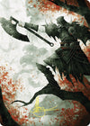 Image for Garruk's Uprising Art Card (Gold-Stamped Signature) (Art Series: Wilds of Eldraine) (72) - Magic: The Gathering