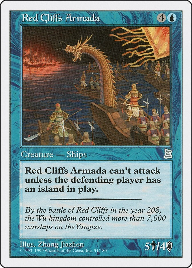 Image for Red Cliffs Armada (Portal Three Kingdoms) (51) - Magic: The Gathering
