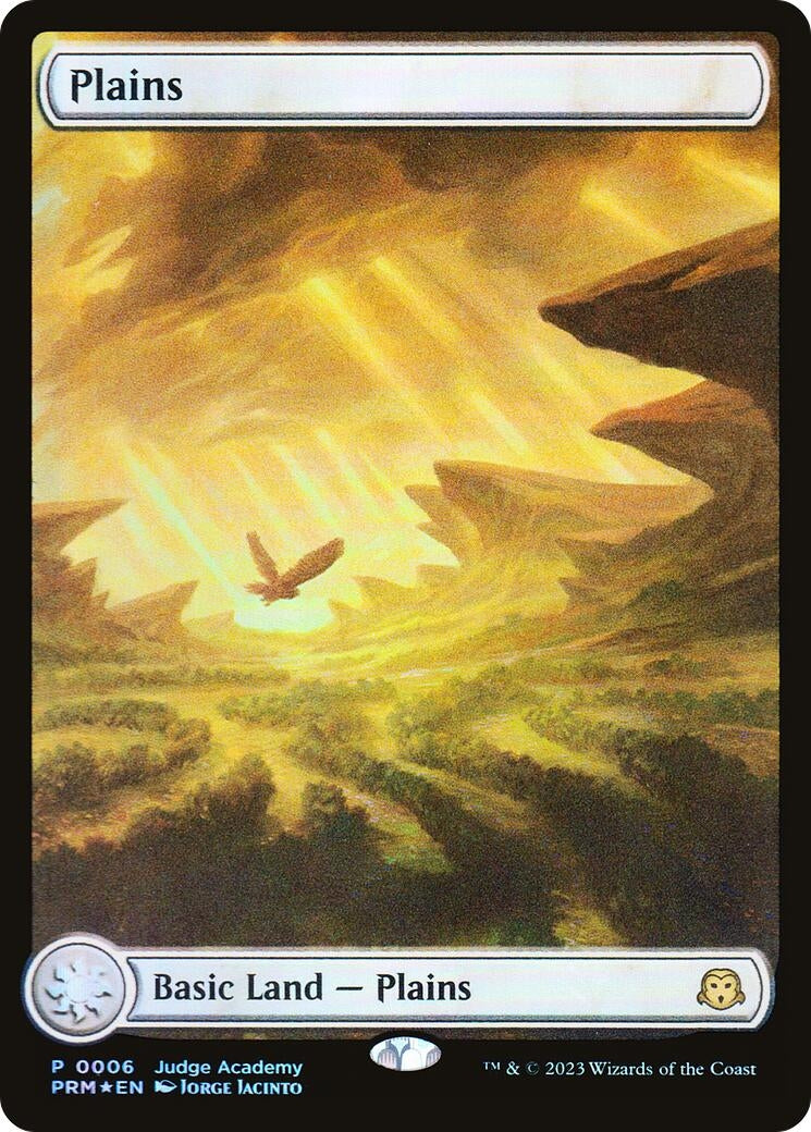 Image for Plains - Full Art (0006) (Judge Promos) (6) - Magic: The Gathering
