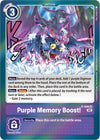 Purple Memory Boost! (Resurgence Booster Reprint) (P-040 SR) (RB-01)