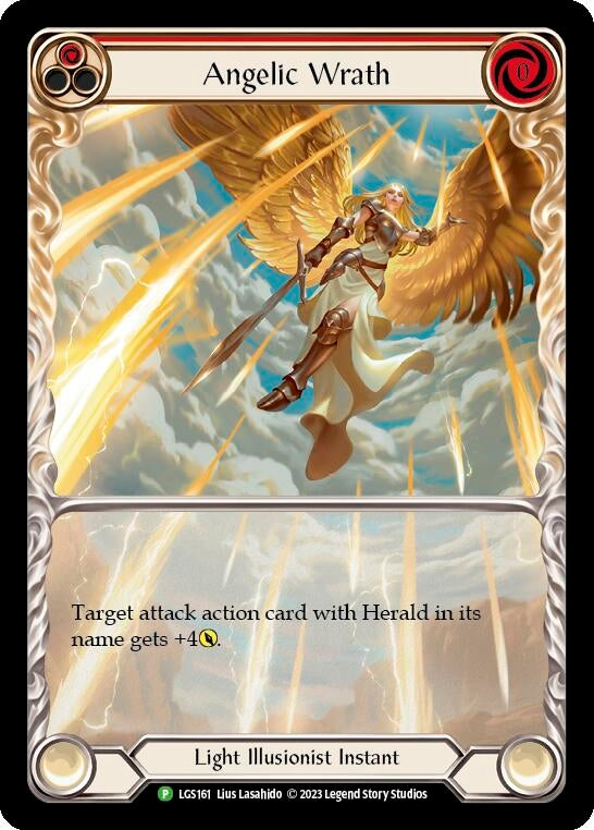 Image for Angelic Wrath (Red) - LGS161 (Flesh and Blood: Promo Cards) (LGS161) - Flesh and Blood TCG