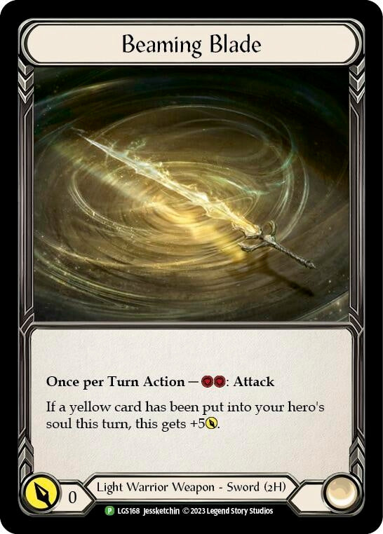 Image for Beaming Blade - LGS168 (Flesh and Blood: Promo Cards) (LGS168) - Flesh and Blood TCG