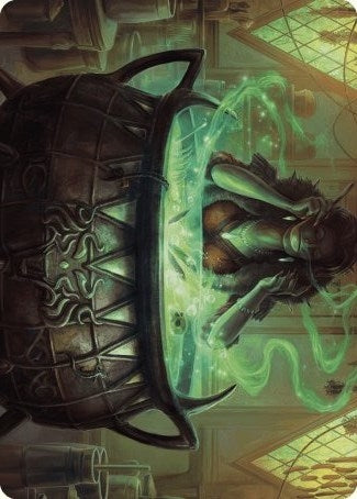 Image for Agatha's Soul Cauldron Art Card (Art Series: Wilds of Eldraine) (42) - Magic: The Gathering